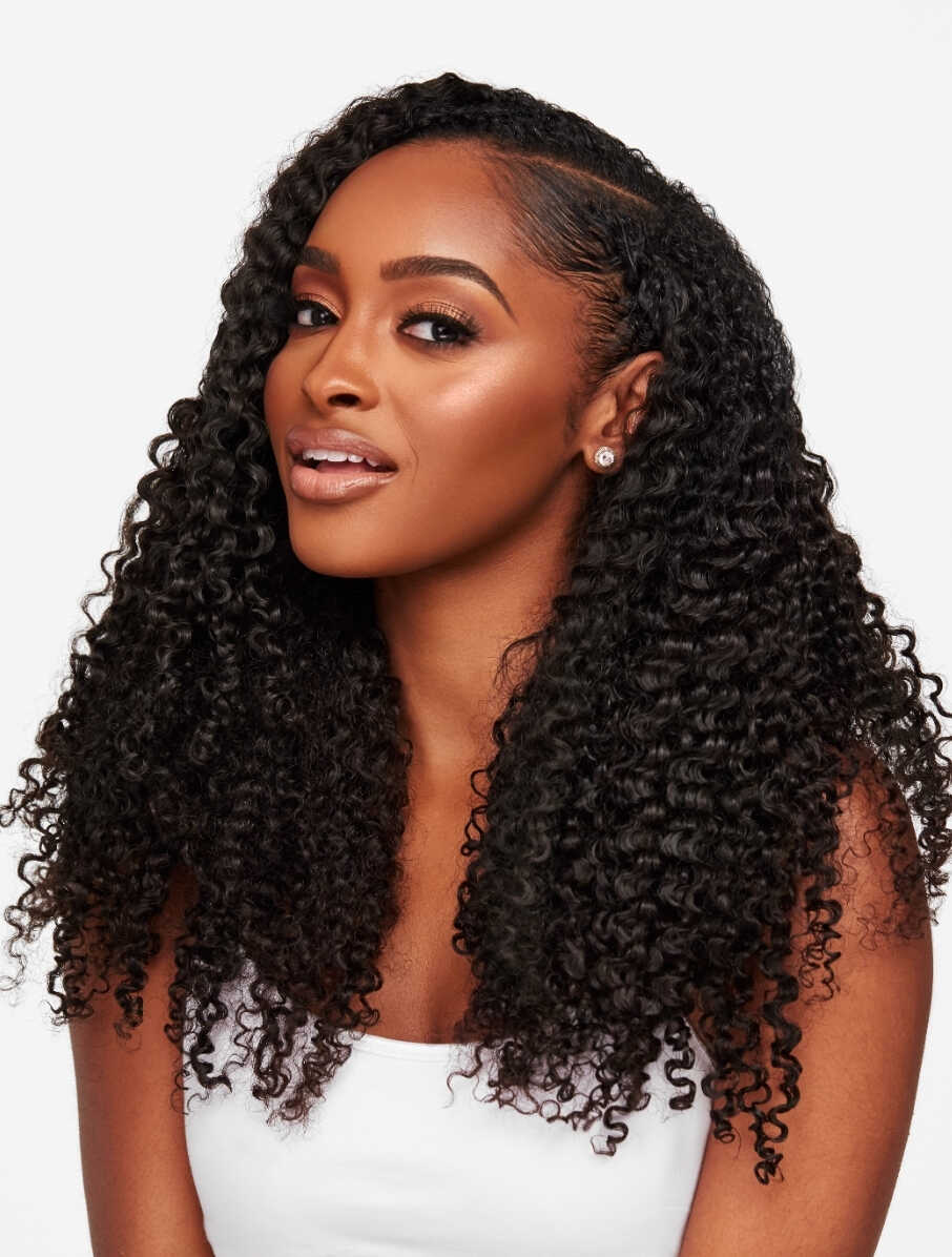 3B Curly Bundle Deal – 4 Bundles (Soft & Full Look)