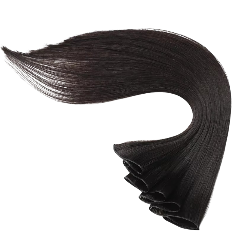 Ultra Thin Wefts - Color 1B - Straight