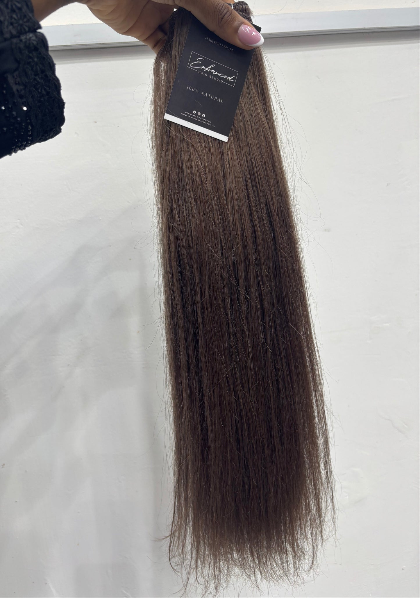 Brown straight RAW bundles