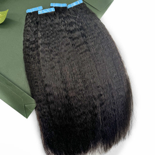 Kinky Straight Tape-in Extensions