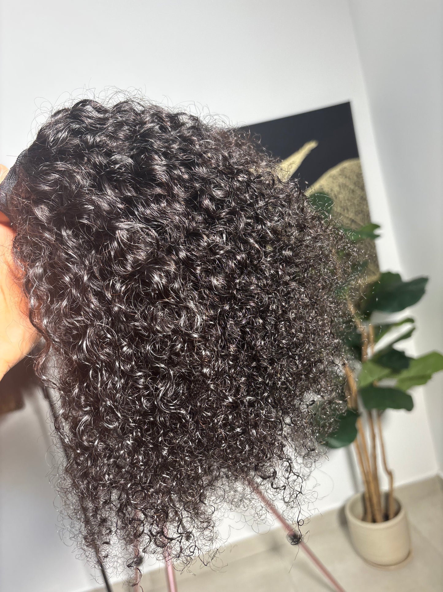 Curly Drawstring Ponytail