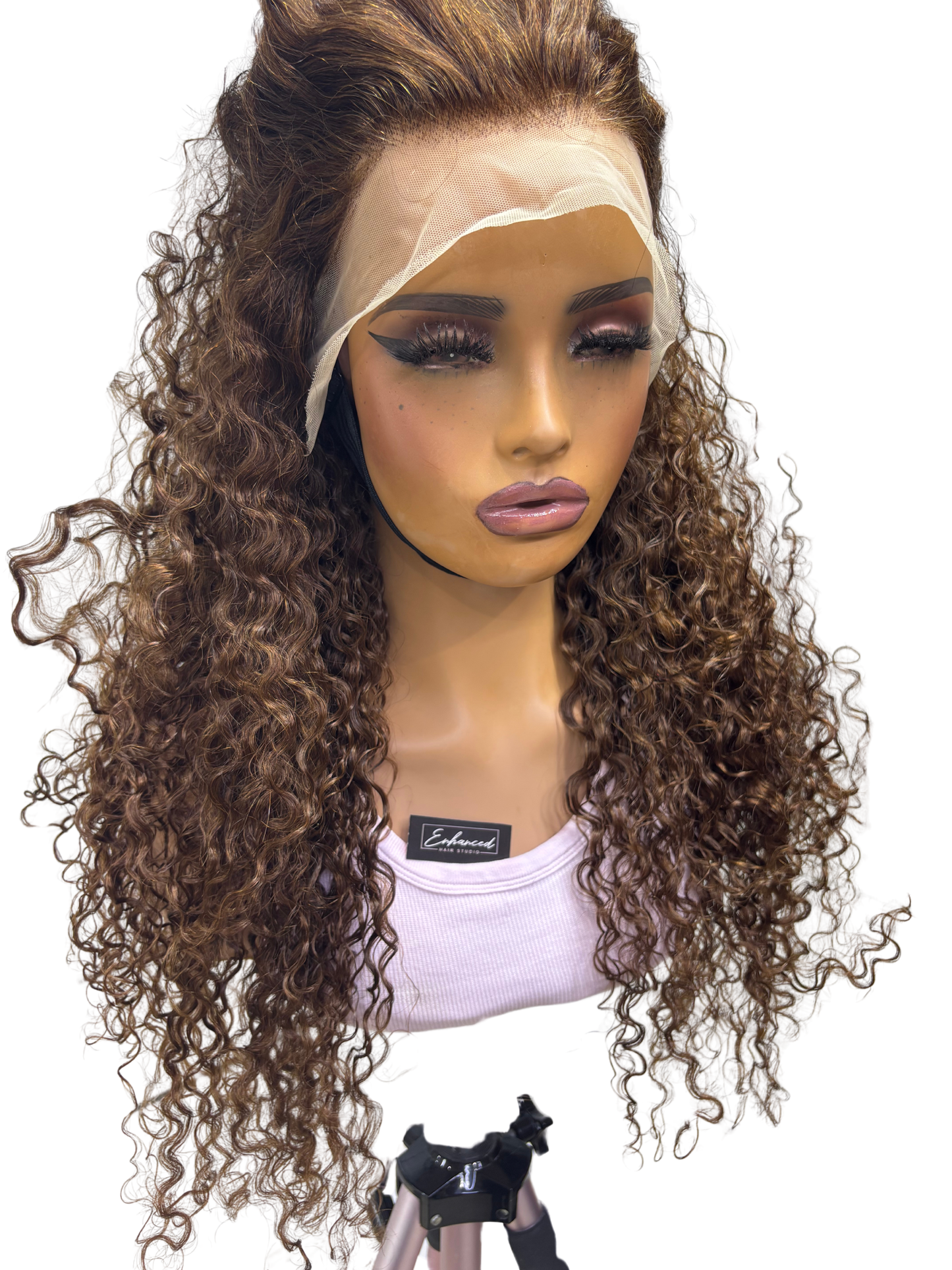 Chocolate Curls Virgin Wig