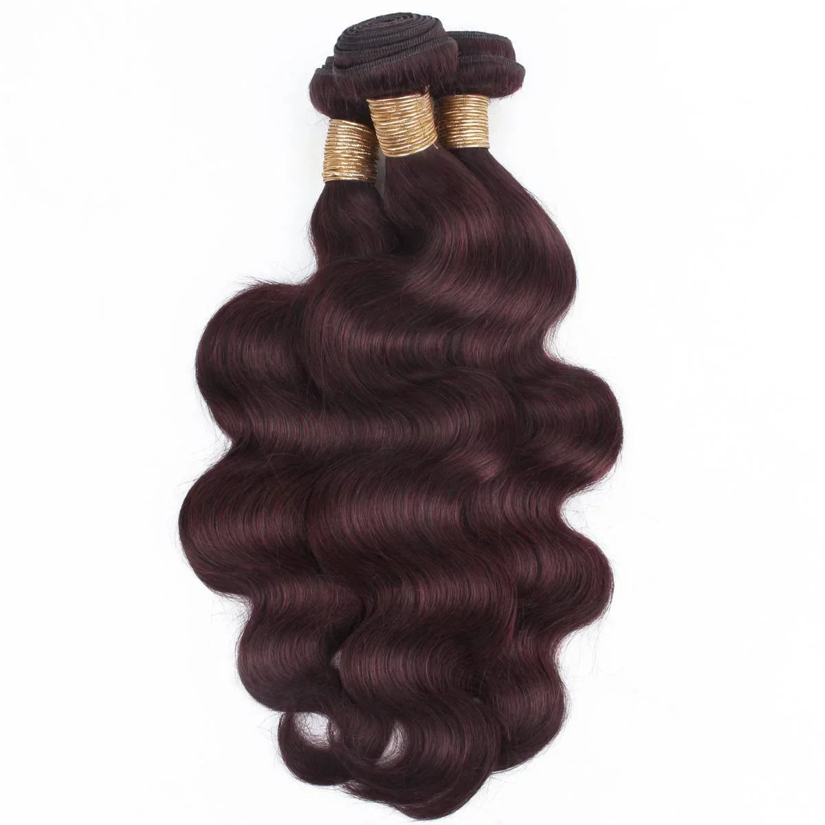 Burgundy Body Wave Virgin Hair Bundle Deal – 3 Bundles (Natural Volume & Flow)