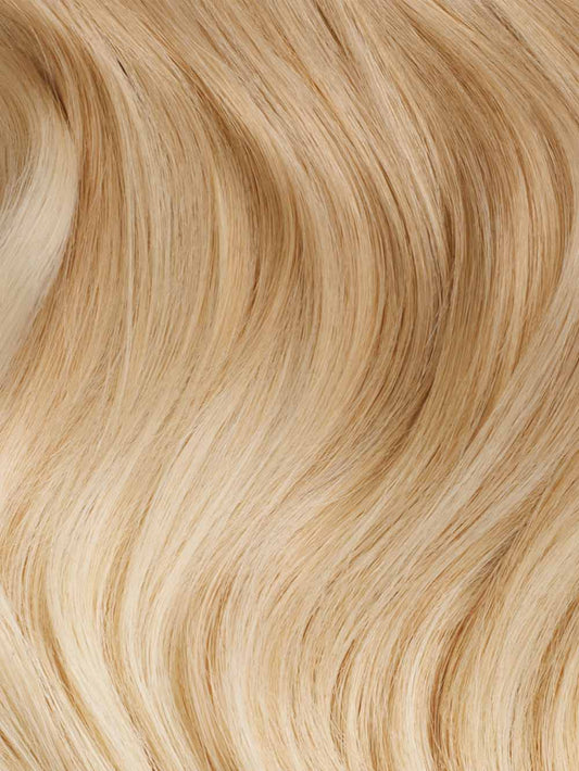 Seamless Blonde Balayage Clip-Ins (150g) - Curly