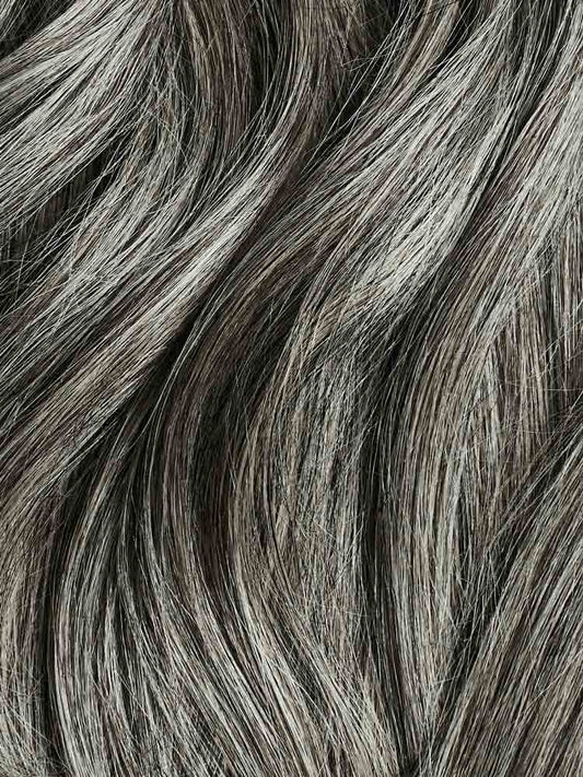 Seamless Light Gray Clip-Ins (150g) - Curly