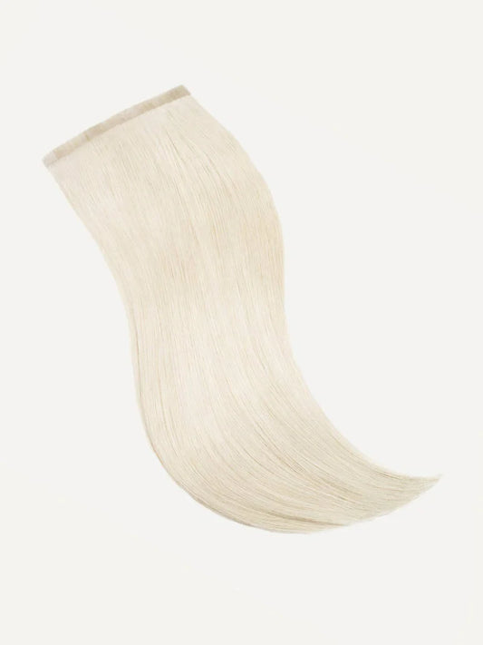 Seamless Platinum Blonde Clip-Ins (150g) - Straight