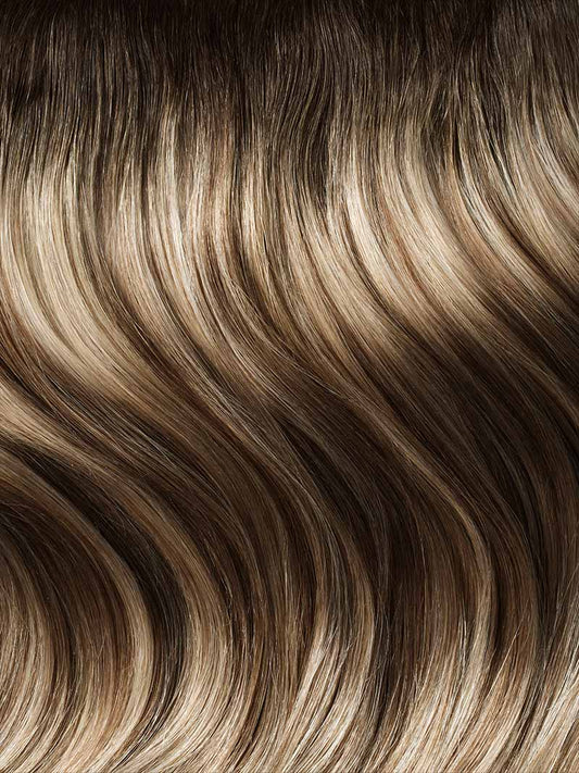 Seamless Dimensional Rooted Light Bronde Clip-Ins (150g) - Curly