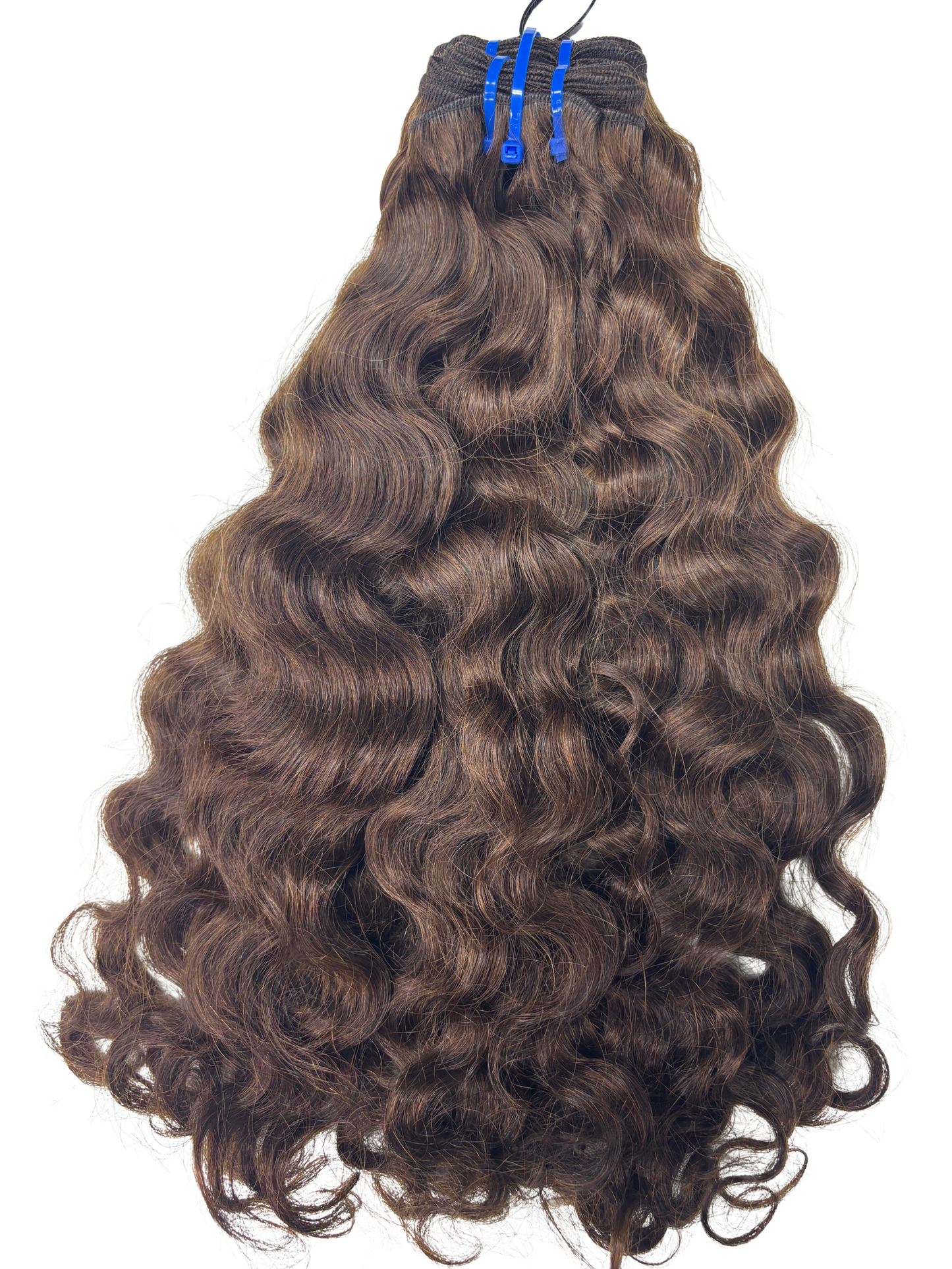 Brown Ocean Wave Virgin Hair Bundle Deal – 3 Bundles (Natural Volume & Flow)
