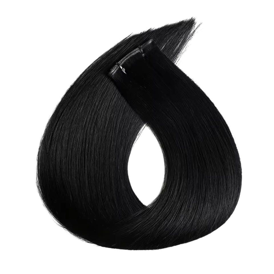 Ultra Thin Wefts - Color 1 - Curly