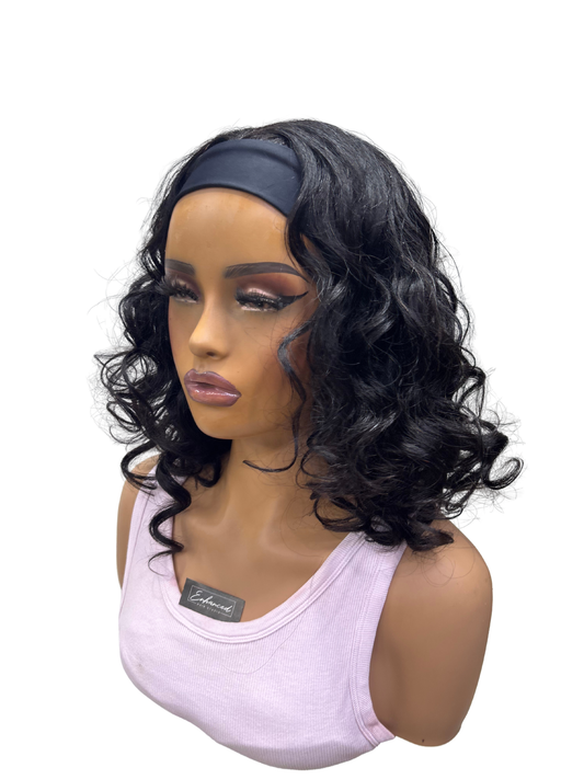 Everyday Headband Curly Wig