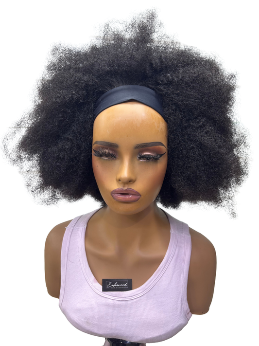 Afro Queen Headband Wig