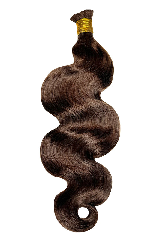 Brown Body Wave Virgin Hair Bundle Deal – 3 Bundles (Natural Volume & Flow)