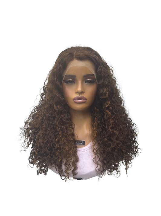 Caramel Curls Virgin Wig